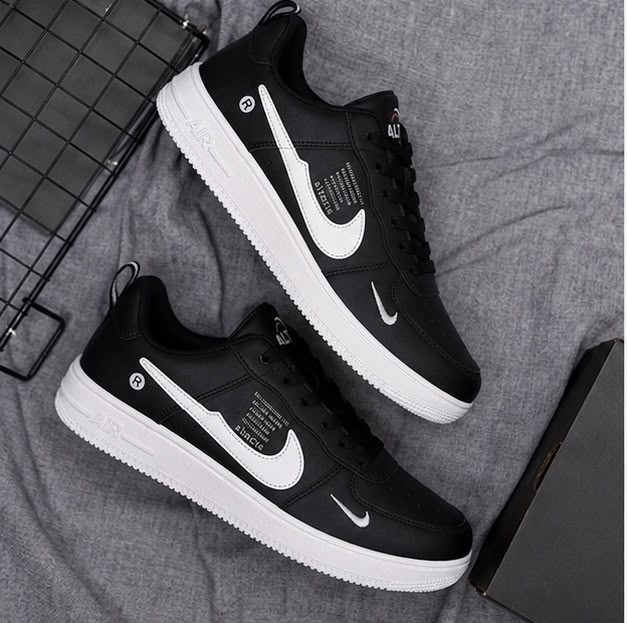 Newstep ALT Shadow black and white casual sneakers