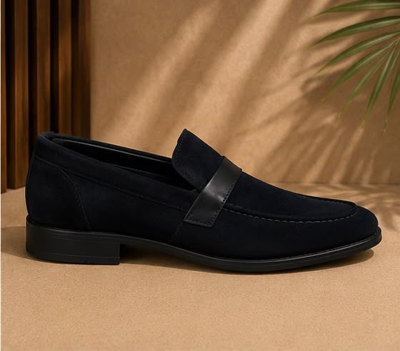 Newstep Midnight Classic Men’s Formal Loafers | Black