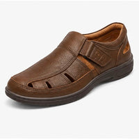 Newstep Men's Brown Casual Loafer Sandal