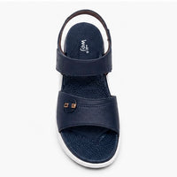 Newstep Classic Navy Blue women’s comfort sandals with adjustable straps