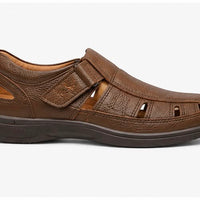 Newstep Men's Brown Casual Loafer Sandal