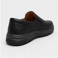Newstep Urban Luxe black men’s casual slip-on shoes