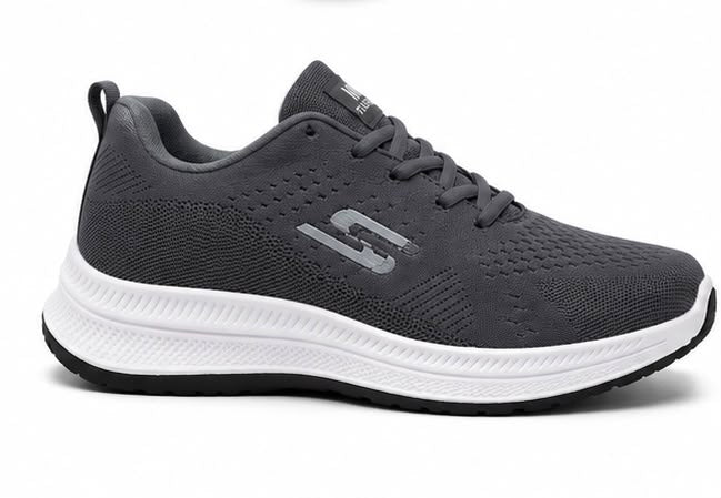 Newstep AirFlex Pro charcoal grey men’s casual running sneakers