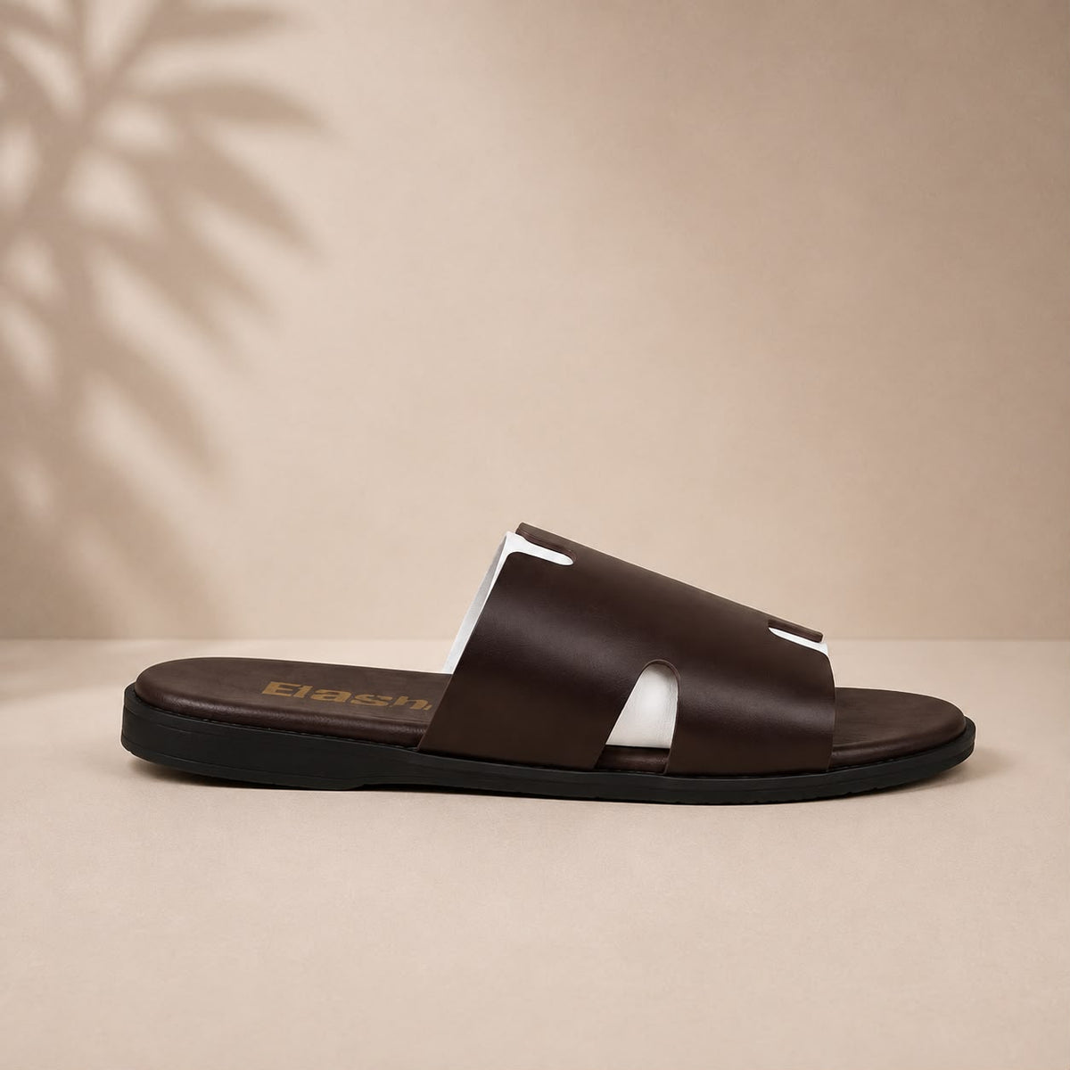 Newstep Sole Mate brown casual cutout sandals