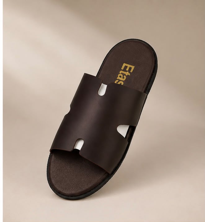 Newstep Sole Mate brown casual cutout sandals