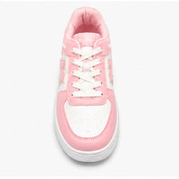 Newstep Pink and White Fashion Sneakers for Women