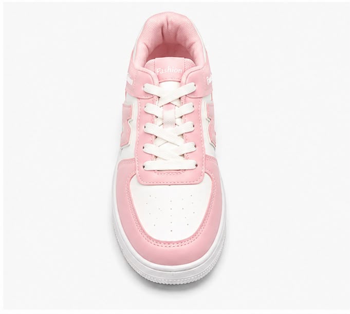 Newstep Pink and White Fashion Sneakers for Women