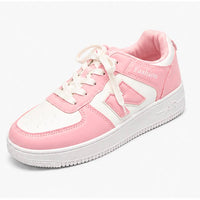 Newstep Pink and White Fashion Sneakers for Women